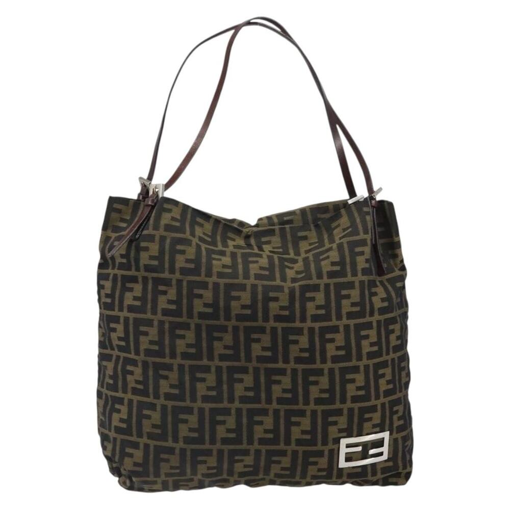 Fendi Zucca Tote Bag Black